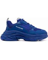 Blue Balenciaga Sneakers for Men | Lyst