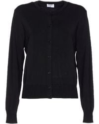 Filippa K - Cardigan Girocollo Con Bottoni - Lyst