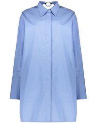 Ellery - Ring-Detail Long-Sleeve Shirt - Lyst