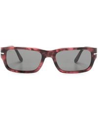 Persol - Adrien Rectangle-frame Sunglasses - Lyst