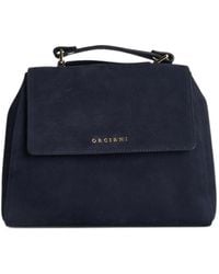 Orciani - Borsa Tote Con Placca Logo - Lyst