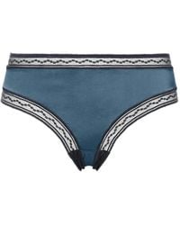 Eres - Rêveur Lace-Trimmed Thong - Lyst