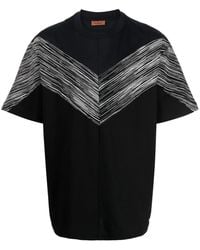 Missoni - Camiseta con estampado en zigzag - Lyst