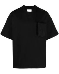 Jil Sander - Patch-Pocket Cotton T-Shirt - Lyst