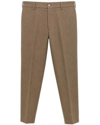 Tombolini - Pressed-Crease Tailored Trousers - Lyst