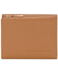 Longchamp - Portefeuille Le Foulonné En Cuir Grainé - Lyst