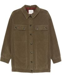 TRUE AVENUE - Corduroy Button-Fastening Jacket - Lyst