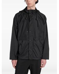 Aspesi - Chaqueta Con Botones De Presión Y Capucha - Lyst
