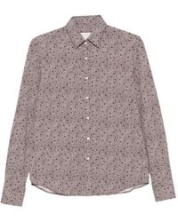 Xacus - Hemd Mit Geometrischem Print - Lyst
