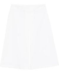 Alpha Studio - Side-Zip Midi A-Line Skirt - Lyst