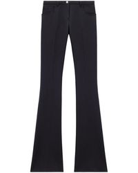 Courreges - Relax Twill Bootcut Trousers - Lyst