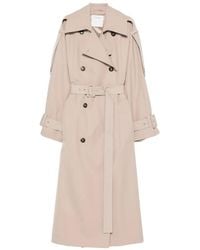 Sportmax - Spxgocce Belted Double-Breasted Trench Coat - Lyst