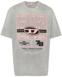 DIESEL - T-Shirt With Print - Lyst