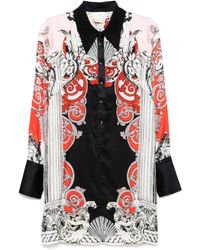 CAMILLA - The Mark Of Medusaミニシャツドレス - Lyst