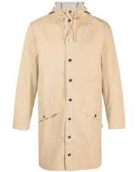 Rains - Hooded Long-sleeve Raincoat - Lyst