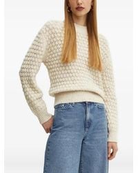 Silvian Heach - Textured Crew-Neck Sweater - Lyst