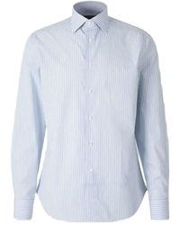 Canali - ストライプ シャツ - Lyst