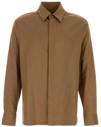Fendi - Buttoned Long-sleeve Shirt - Lyst