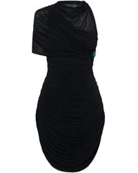 Christopher Esber - Beach Glass Asymmetrische Mini-Jurk - Lyst