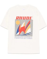 Rhude - Poster Tee - Lyst