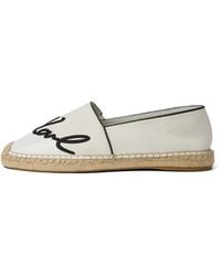 KARL LAGERFELD - Kamini Espadrilles - Lyst