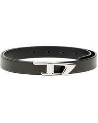 DIESEL - 1Dr Leather Belt - Lyst