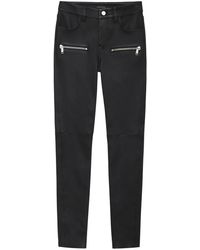 Anine Bing - Remy Leather Skinny Trousers - Lyst