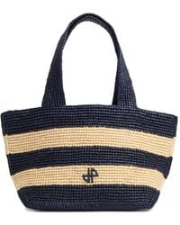 Patou - Pm Trapeze Striped Tote Bag - Lyst