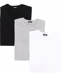 DSquared² - Set de tres camisetas de manga corta - Lyst