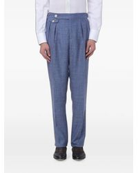 Brunello Cucinelli - Pleated Tailored Trousers - Lyst
