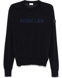 Moncler - Jersey con cuello redondo - Lyst