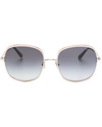 Tom Ford - Sofia Round-Frame Sunglasses - Lyst