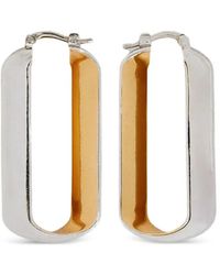 Jil Sander - Zweifarbige Ohrringe - Lyst