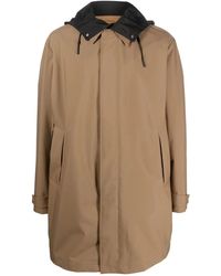 ZEGNA - Chubasquero con capucha y manga larga - Lyst