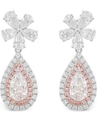 HYT Jewelry - 18K And Rose Diamond Earrings - Lyst