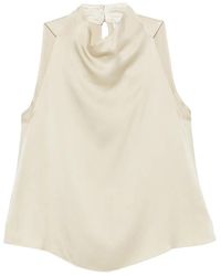forte_forte - High-Neck Sleeveless Top - Lyst