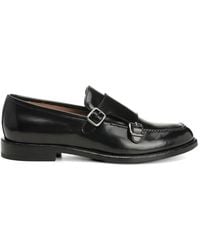 Corvari - Double-Strap Leather Monk Shoes - Lyst