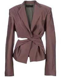 Haider Ackermann - Twist Detailed Jacket - Lyst
