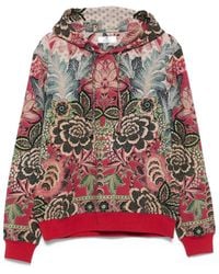 Etro - Sudadera con motivo floral y capucha - Lyst
