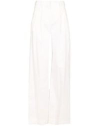 Al Duca d'Aosta - Wide-Leg Pleated Trousers - Lyst