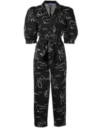 LHD - Combinaison Casitas À Imprimé Abstrait - Lyst
