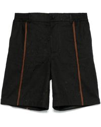 Feng Chen Wang - Stripe-Detail Shorts - Lyst