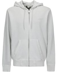 Carhartt - Duster Script Zip-Up Cotton Hoodie - Lyst