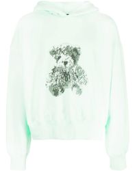 we11done - Hoodie En Coton À Patch Logo - Lyst
