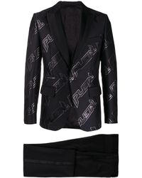 Philipp Plein Space Three-piece Suit - Black