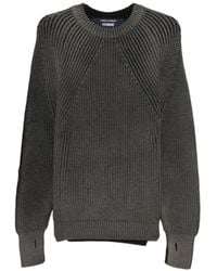 Comme des Garçons - Ribbed-Knit Raglan-Sleeve Sweater - Lyst