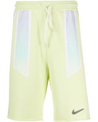 Nike Perforated Track Shorts - Yellow