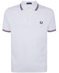 Fred Perry - Twin Tipped Polo Shirt - Lyst