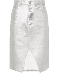 3x1 - Elizabella 23 Mini Skirt - Lyst