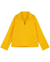 Fortela - Franco2 V-Neck Pocket Sweater - Lyst
